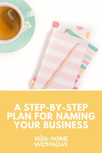A Step-By-Step Plan for Naming Your Business